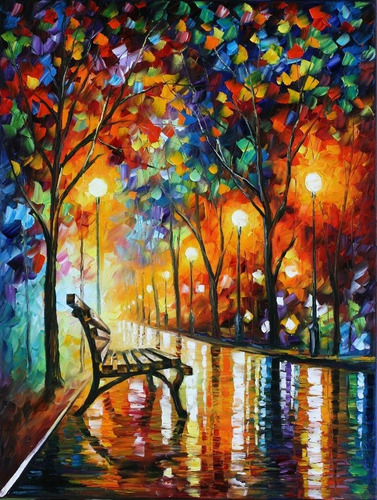 Poster Grande Hd 65x90cm Obra De Afremov