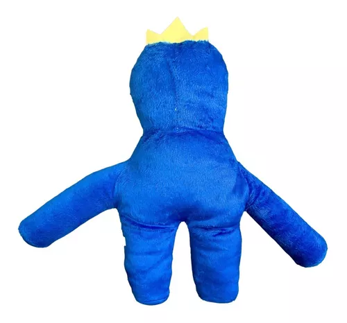 Boneco Pelúcia Blue Rainbow Friends Jogo Azul Monstro Babão