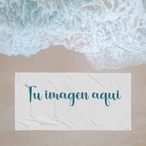 Toalla Personalizada Con Tu Foto Secado Rápido Microfibra Personalizado