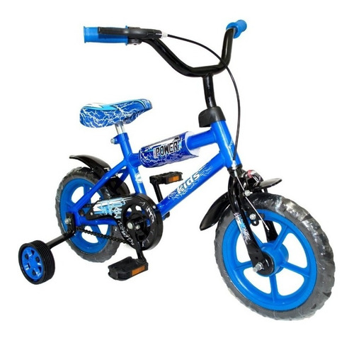 Imagen 2 de 5 de Bicicleta Rodado 12 Con Rueditas Reforzada Niño Niña