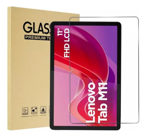 5 Pzas Mica Cristal Templado Para Lenovo Tab M11 2024