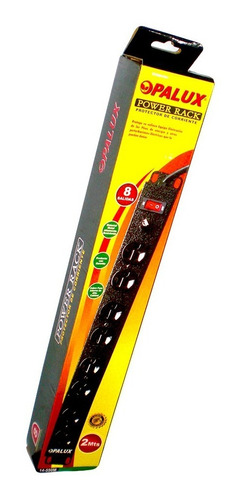 Regleta Supresor De Picos 8 Tomas- Metal -para Rack Computo