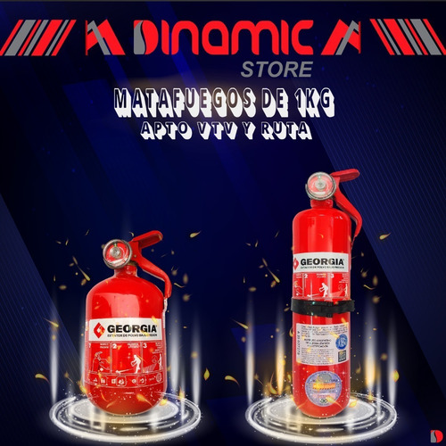 Imagen 8 de 8 de Kit De Seguridad Auto Premium Matafuego Chaleco Vtv 6 En 1