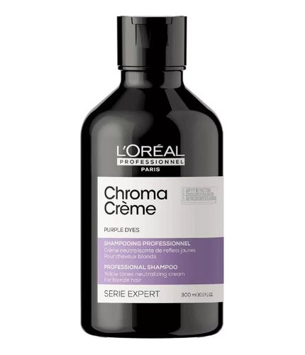 Shampoo Loreal Pro Chroma Creme Morado Cabello Rubio 300ml