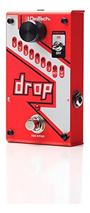 Pedal Digitech Drop Para Afinación Polifónica Con Cables Y