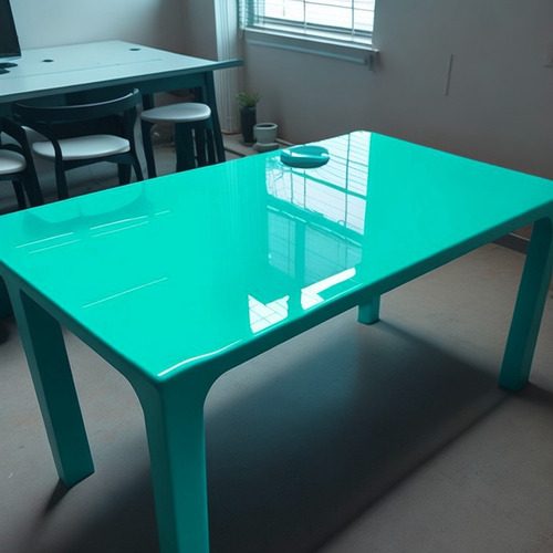 Resina Epóxi 1kg + Cor Sólida Azul Turquesa Ral5018 Ag