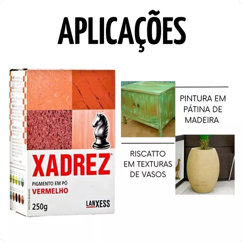 Pigmento em Pó Xadrez Corante 250g - Lanxess