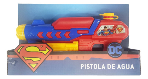 Pistola De Agua Juguete Superman Batman Dc Original Lelab