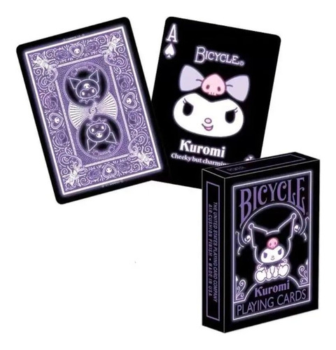 Baraja Kuromi Juego De Cartas Poker Cosplay Anime Kpop Kitty