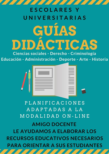 Guías Didácticas, Planificaciones Educativas, Manuales