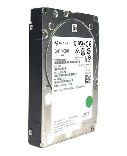 Imagem 2 de 4 de Hd Seagate Exos 10e2400 1.8tb Sas