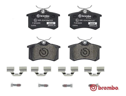 Balatas Brembo (t) Xtra Renault Megane Ii 04-09 Clio 07-10