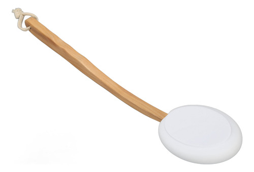 Cepillo Aplicador De Ducha Eva Con Mango De Madera, 4 Piezas