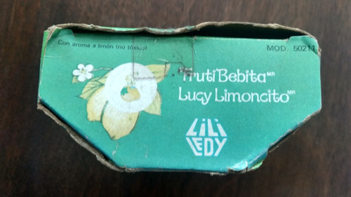 Caja Fruti Bebita Lucy Limoncito Rosita Fresita Lili Ledy (Usado)