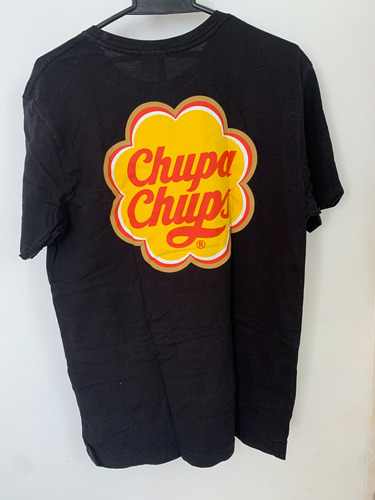 Camiseta H&m Estampado Chupa Chups Hombre Talla S