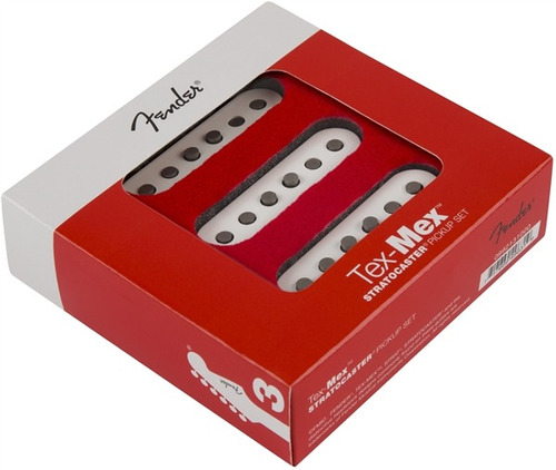 Fender Tex Mex Set De Micrófonos Para Stratocaster
