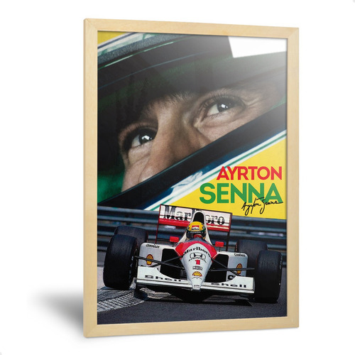 Cuadros De Senna Autos F1 Carrera Ferrrari Formula 1 35x50cm