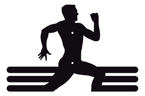 Medallero Runner Atletismo Hombre - Mujer Mdf 3mm