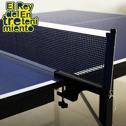 Set De Red Profesional Para Ping Pong + 2 Soportes - El Rey