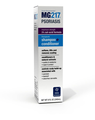 Mg217 Psoriasis Scalp Solutions, Champú + Acondicionador, 8