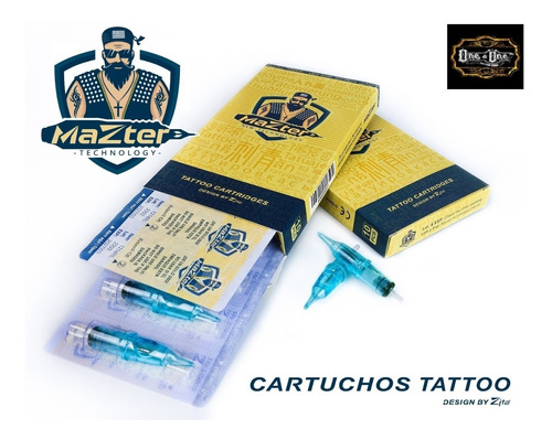 Cartuchos Rl Mazter Zita Profesional 10pz Membrana Tatuaje