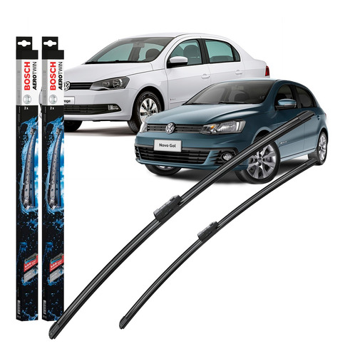 Kit Escobillas Gol Trend Voyage Aerotwin 15/22