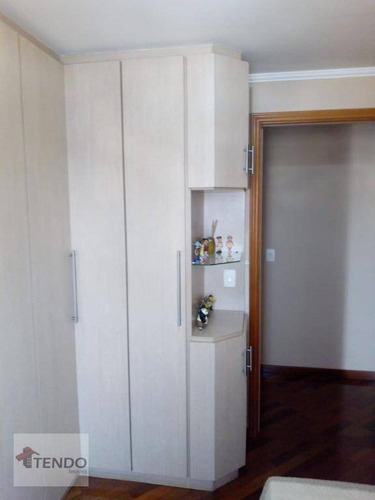 Imagem 16 de 30 de Imob01 - Apartamento 92 M² - Venda - 3 Dormitórios - 1 Suíte - Vila Pires - Santo André/sp - Ap2151
