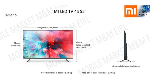 Televisor Xiaomi Mi Tv 4s 55 Pulgadas Nuevo/ Sellado Stock!!