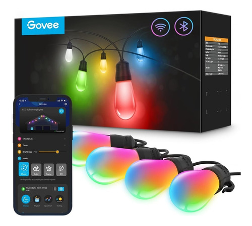 Guirnalda De Luces Govee Smart, Paquete De Dos De 15m 