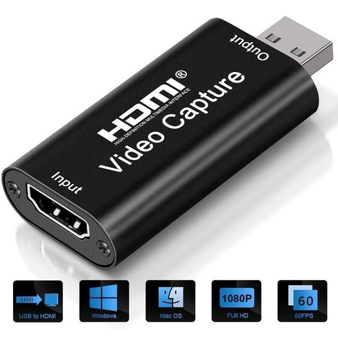 Capturadora De Video Usb 2.0 Hdmi