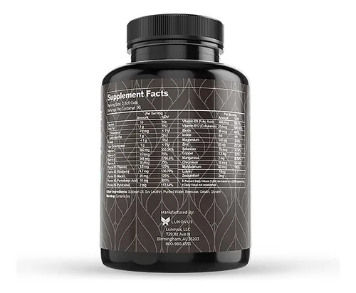 Multivitamínico Lunovus Macular Support Plus De Visual Advan