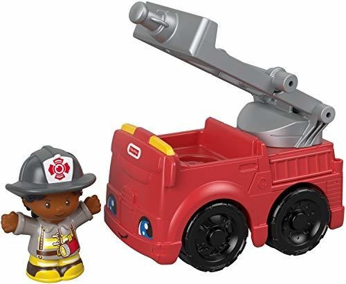 Fisher Price Pequeño Pueblo Al Camión De Bomberos De ...