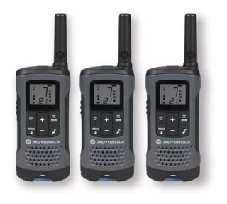 Radio Comunicación Walkie Talkie Motorola T200 Set X 3