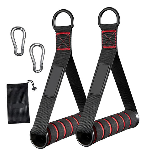 Pacote Com 4 Alças De Exercício 6 X 2, 4 Peças De Alças
