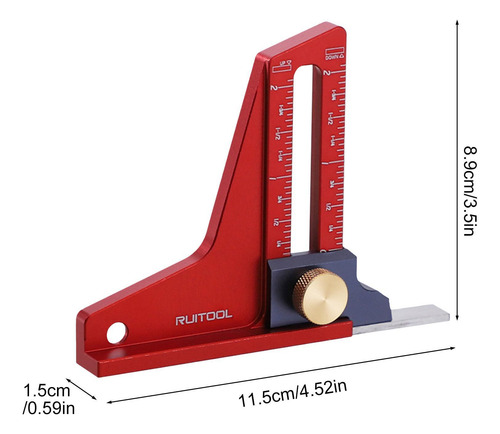 Medidor De Ingletes Para Mesa De Enrutador Medidor De Altura