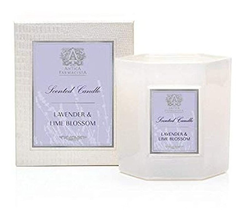 Antica Farmacista - Vela Aromática, Aroma De Lima De Lavanda