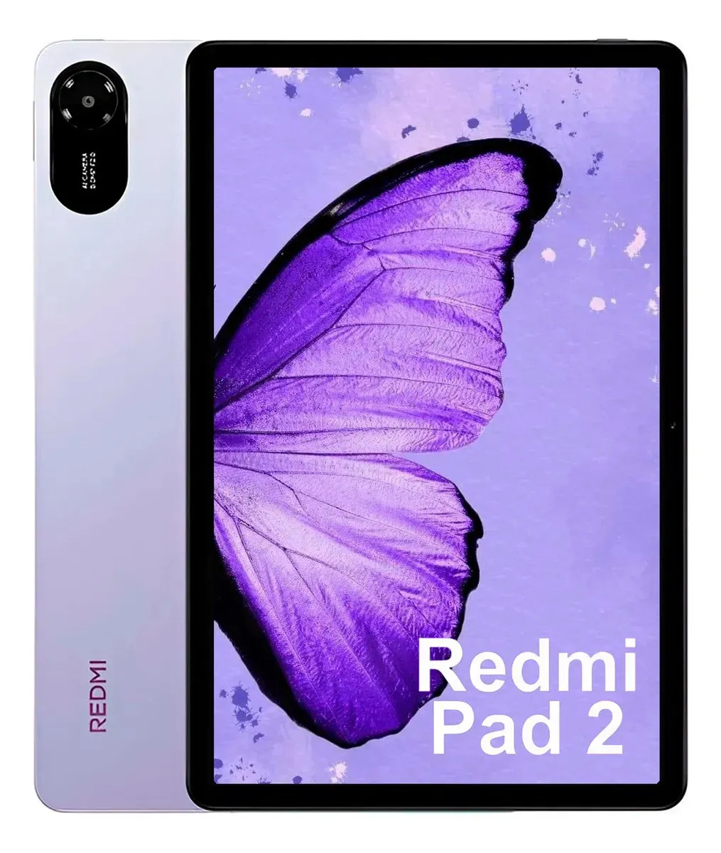 Tablet Redmi Pad 2 128gb 4gb Ram Wi-fi Com Película Lilás