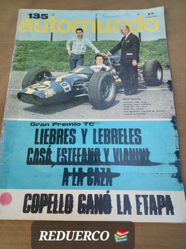 Automundo 135 Copello Gran Premio Tc Casá 5/12/1967