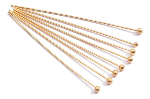 200 Peças De Pinos De Metal Descobertas De Cabeça De 25 Mm