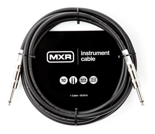 Cable Plug Tejido Instrumentos Dunlop Mxr 10ft Serie Pro 3 M