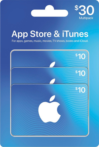 Tarjeta Itunes Apps Store 30 Usd Entrega Inmediata