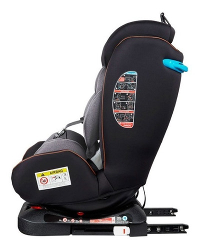 Butaca Carestino Denver 360º Grupo 0/i/ii/iii Isofix - Gris