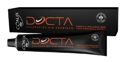 Tinturas Para Cabello Sin Amoniaco Docta Coalix 60gr Pack X3