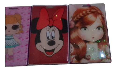Capinha Porta Crachá Feminino 4 Peças
