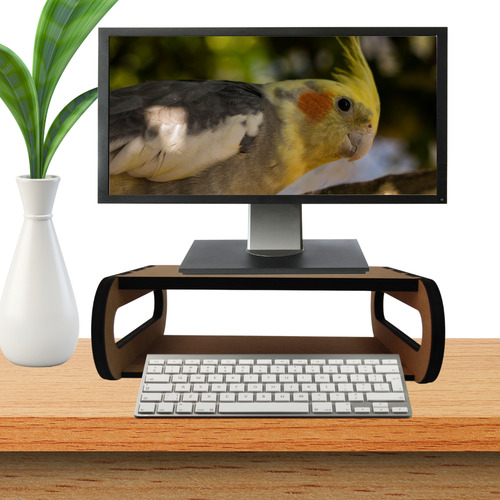 Suporte Base P/ Monitor Tela Pc Organizador Mesa Ergonômico