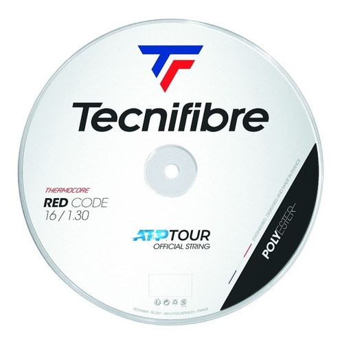 Rollo De Cuerda Tecnifibre Red Code Poliester Encordado 200m