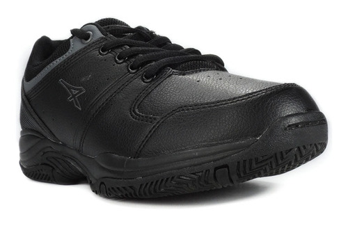 Imagen 2 de 7 de Zapatilla Athix Rocket Jr Niño (negro/gráfito)