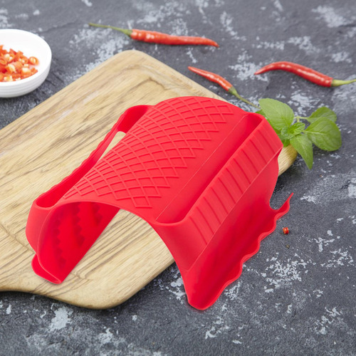 4 Soporte De Mango Caliente De Silicona Resistente Al Rojo