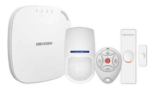 Imagen 1 de 1 de Kit Alarma Inalámbrica 4g Hikvision Ds-pwa32-kst-433mhz