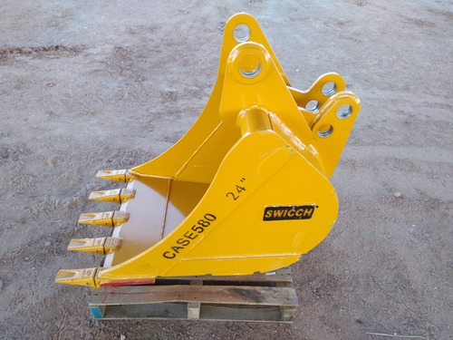 Bote Cucharon De 5 Puntas Para Retroexcavadora Case 580n